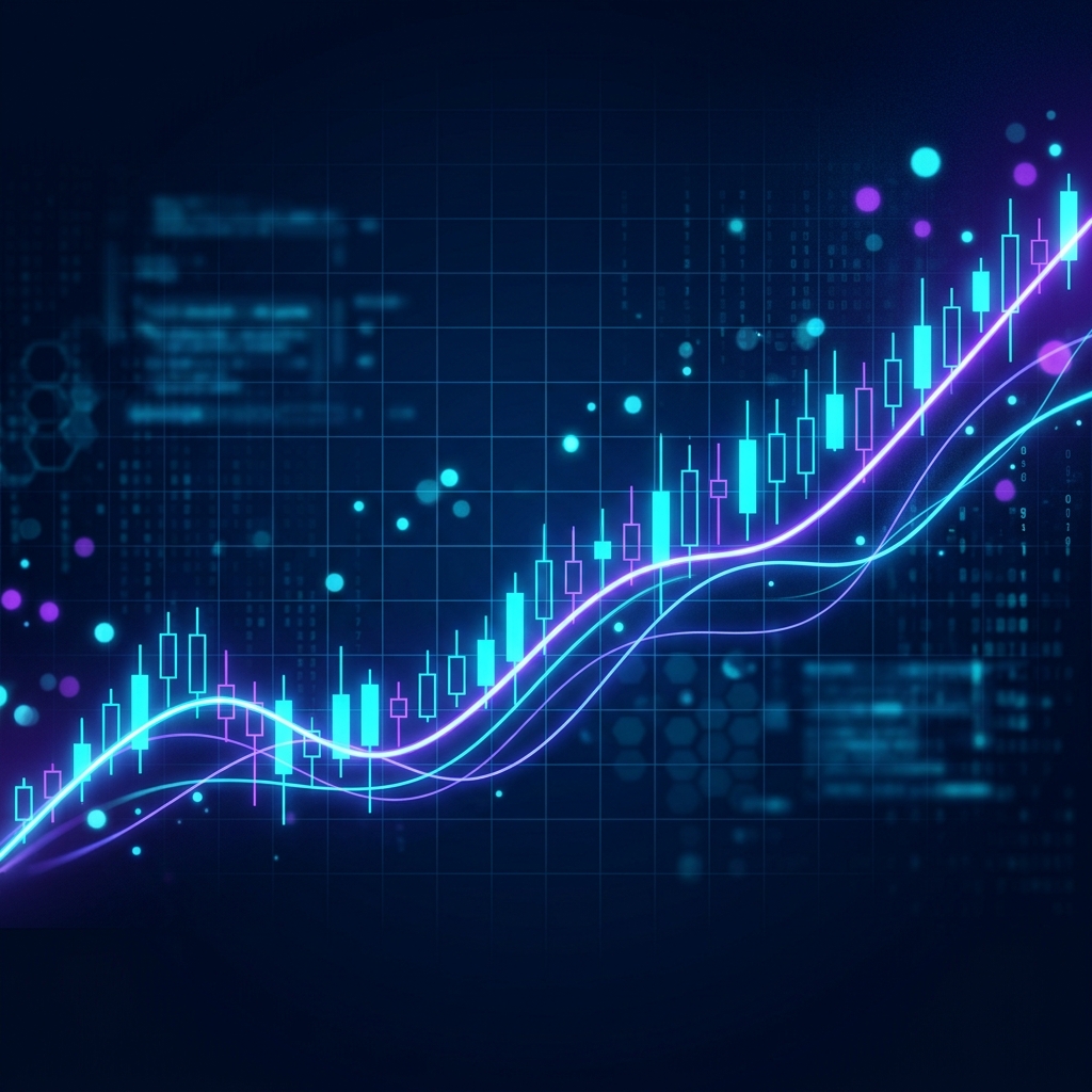 Trading Chart Background